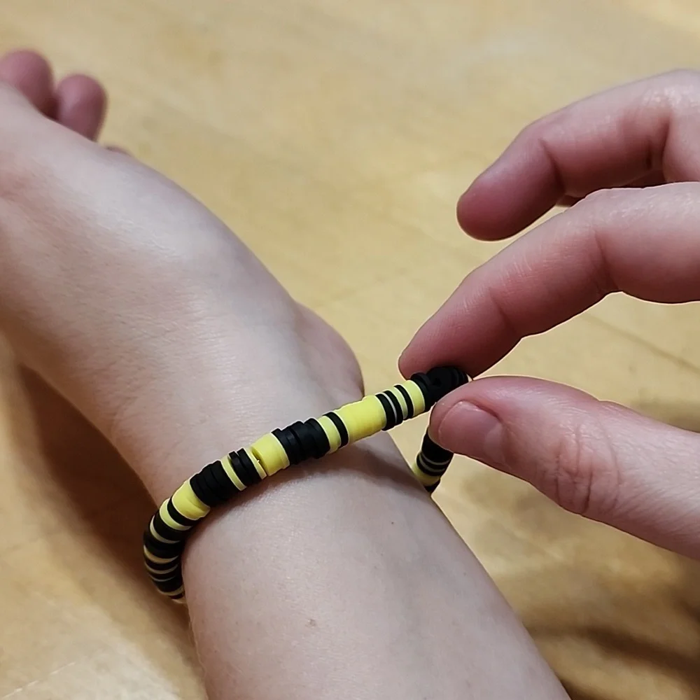 Sold! Handmade Super Hero Clay Bead Braclet Bundle ๐ซ - Picture 4 of 10